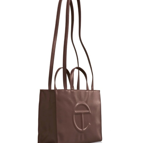 *NWOT* Telfar Medium Shopping Bag - Chocolate - Picture 3 of 6